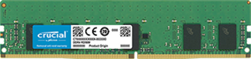 Crucial 8GB DDR4-2666 RDIMM memory module 2666 MHz ECC