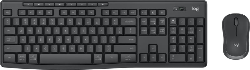 Logitech MK370 Combo for Business keyboard Mouse included RF Wireless + Bluetooth QWERTY US English Graphite