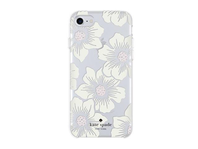Inc Licensing KSNY Hardshell Clear iPhone 7/8 - Floral Cream