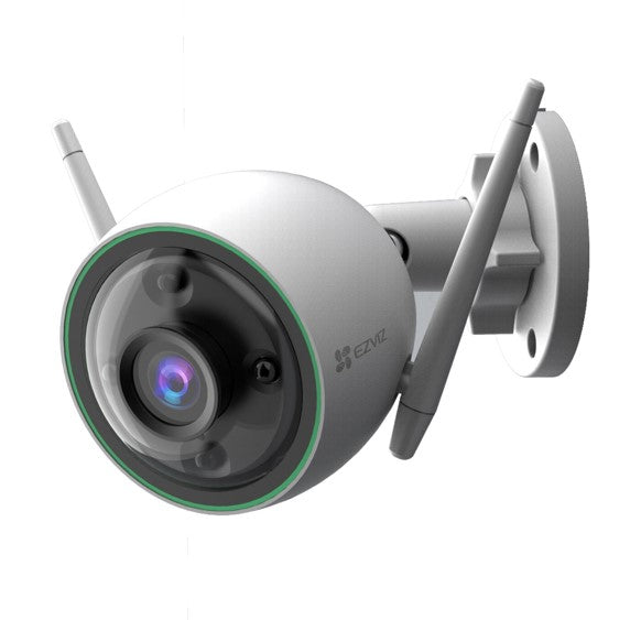 EZVIZ C3N Outdoor Smart Wi-Fi Camera, Color Night Vision, AI-Powered Person Detection, H.265 Video Compres