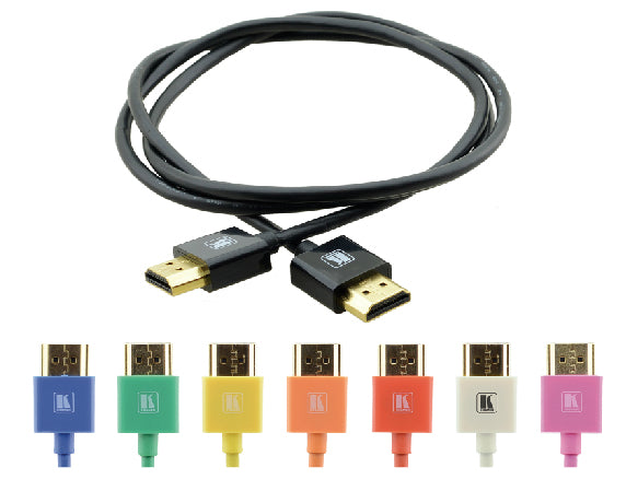 Kramer Electronics 0.6m HDMI m/m HDMI cable HDMI Type A (Standard) Black