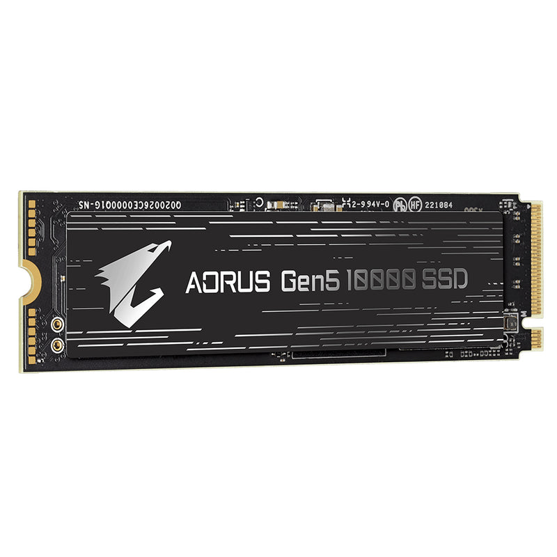 AORUS Gen5 10000 SSD 2TB M.2 2000 GB PCI Express 5.0 3D TLC NAND NVMe