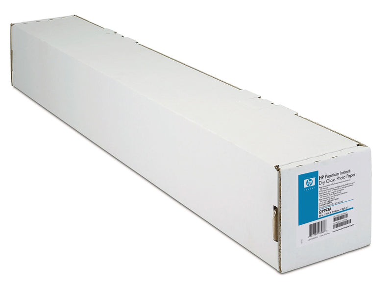 HP Premium Instant-dry Gloss Photo Paper 260 gsm-1270 mm x 30.5 m (50 in x 100 ft) large format media