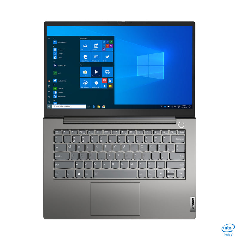 Lenovo ThinkBook 14 i7-1165G7 Notebook 35.6 cm (14") Full HD Intel® Core™ i7 16 GB DDR4-SDRAM 256 GB SSD Wi-Fi 6 (802.11ax) Windows 10 Pro Grey