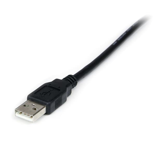 StarTech USB to Serial RS232 Adapter - DB9 Serial DCE Adapter Cable with FTDI - Null Modem - USB 1.1 / 2.0 - Bus-Powered