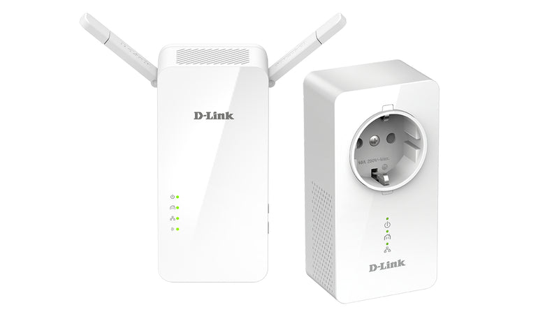 D-Link DHP-W611AV PowerLine network adapter 1000 Mbit/s Ethernet LAN Wi-Fi White 2 pc(s)