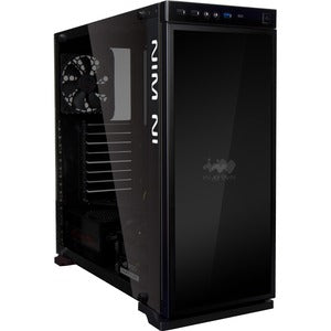 IN WIN 805 INFINITY RGB MID TOWER BLACK ALUMINIUM TEMPERED GLASS SIDE PANEL RGB FRONT PANEL GAMING CHASSIS ONLY