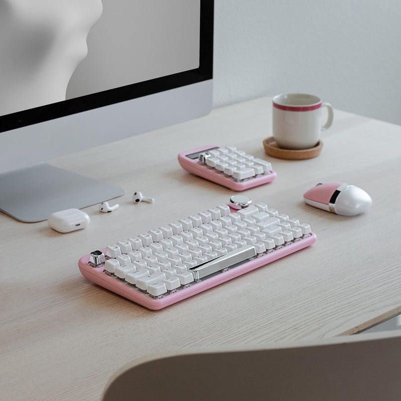 Azio IZO keyboard USB + Bluetooth QWERTY US English Pink