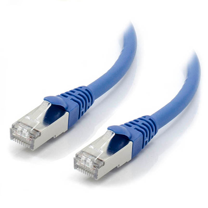ALOGIC 3m Blue Shielded CAT6A LSZH Network Cable