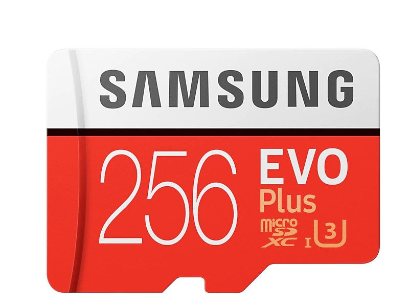 Samsung EVO Plus memory card 256 GB MicroSDXC Class 3 UHS-I