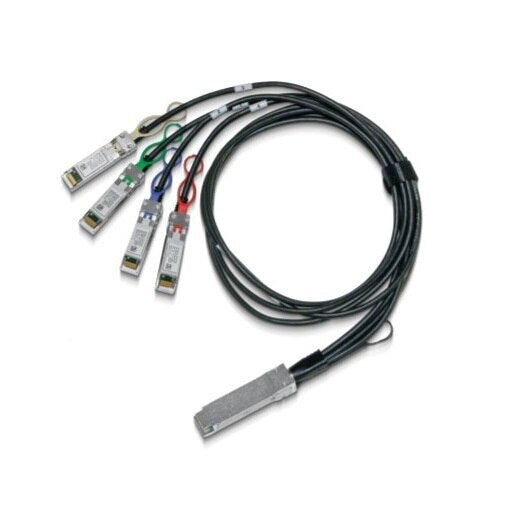 Nvidia MCP7F00-A002R30N InfiniBand cable 2 m QSFP28 4xSFP28 Black