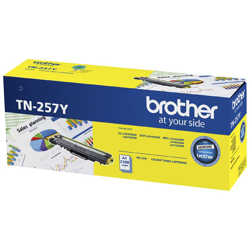Brother TN-257Y toner cartridge 1 pc(s) Original Yellow