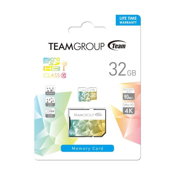 Team Group Color Card II Micro SDHC UHS-1 U3 32G 90/45 R/W