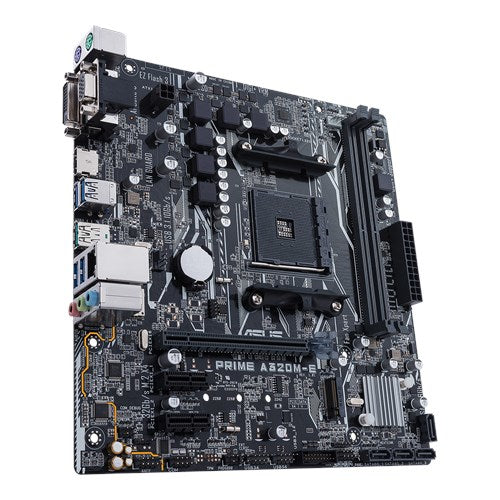 ASUS PRIME A320M-E motherboard Socket AM4 micro ATX AMD A320