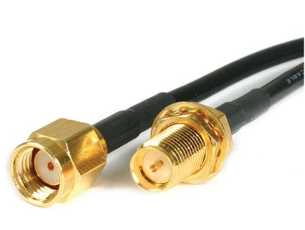 Astrotek 3m WiFi RP SMA Male to RP SMA Female Extension Cable LS