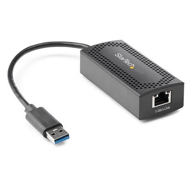 StarTech 5GbE USB A to Ethernet Adapter - NBASE-T NIC - USB 3.0 Type A 2.5 GbE /5 GbE Multi Speed Gigabit Network - USB 3.1 Laptop to RJ45/LAN - SurfaceBook HP EliteBook ZBook X1 Carbon