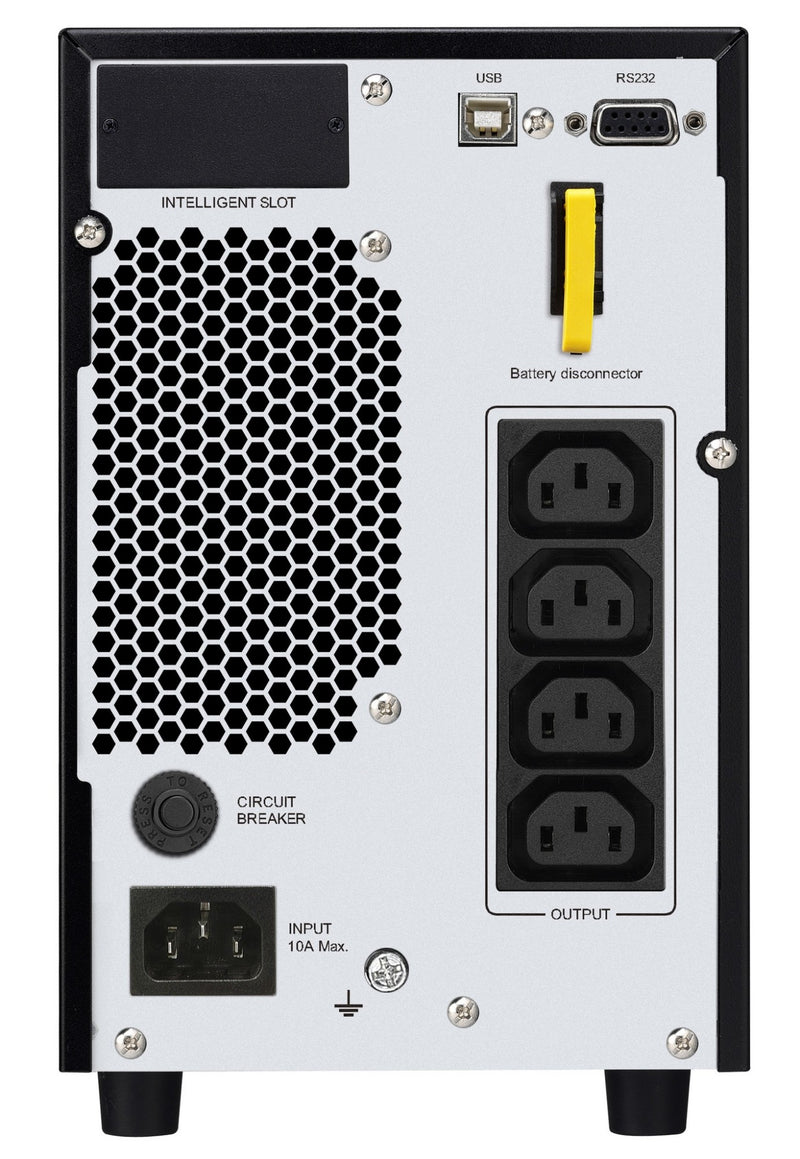 APC SRV2KI uninterruptible power supply (UPS) Double-conversion (Online) 2 kVA 1600 W 4 AC outlet(s)