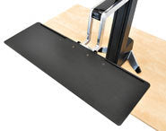 Ergotron WorkFit-S, Dual with Worksurface+ Black Multimedia stand