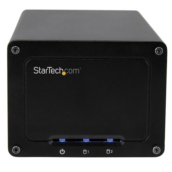 StarTech USB 3.1 (10Gbps) External Enclosure for Dual 2.5" SATA Drives