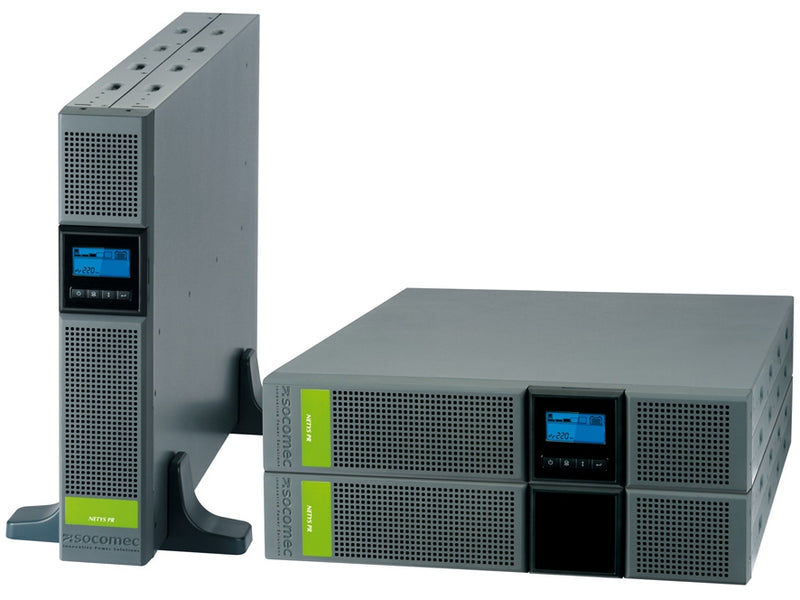 Socomec NETYS PR Rack/Tower NPR-1700-RT uninterruptible power supply (UPS) Line-Interactive 1.7 kVA 1350 W 9 AC outlet(s)