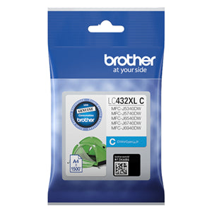 Brother LC432XLC ink cartridge 1 pc(s) Original Cyan
