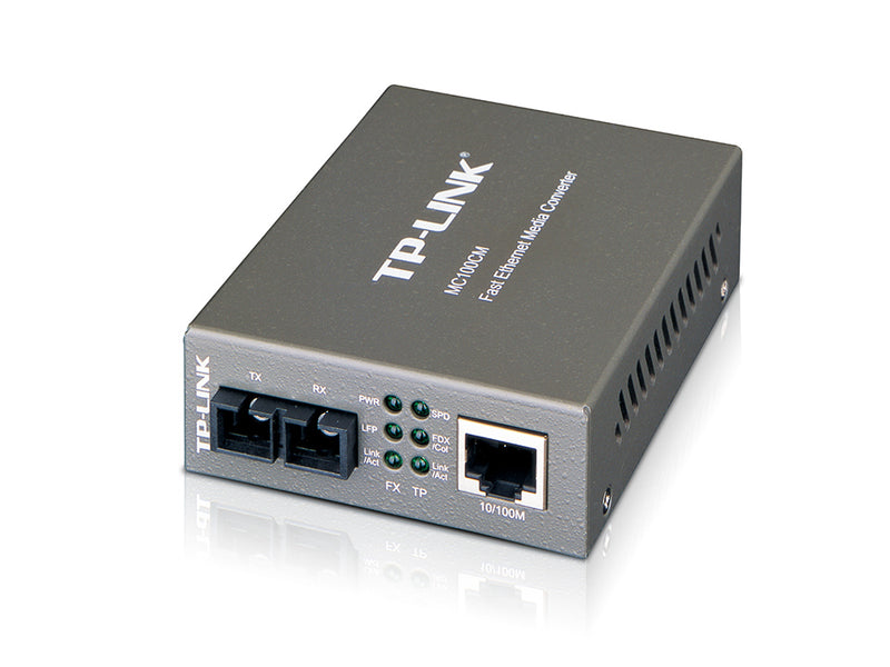 TP-Link MC100CM network media converter 100 Mbit/s 1310 nm Multi-mode Black