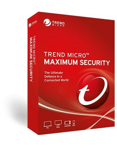 TREND MICRO Maximum Security (1-5 Devices) 12mth RetailMini Box (LS)