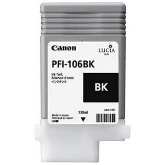 Canon PFI-106BK LUCIA EX BLACK INK CARTRIDGE FOR IPF6300,IPF6300S,IPF6350,IP
