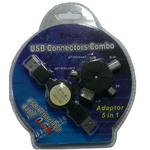 Generic VIEWCOM 5 in 1 USB CONNECTORS COMBO