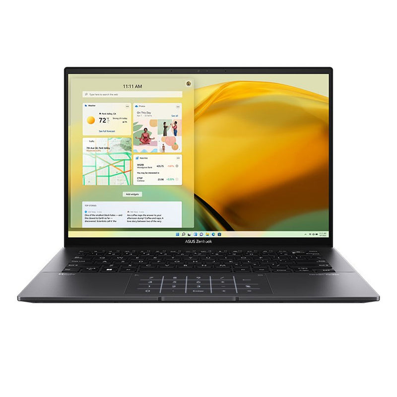 ASUS ZenBook 14 OLED UM3402YA-KM069W 5625U Notebook 35.6 cm (14") 2.8K AMD Ryzen™ 5 8 GB LPDDR4x-SDRAM 512 GB SSD Wi-Fi 6E (802.11ax) Windows 11 Home Black