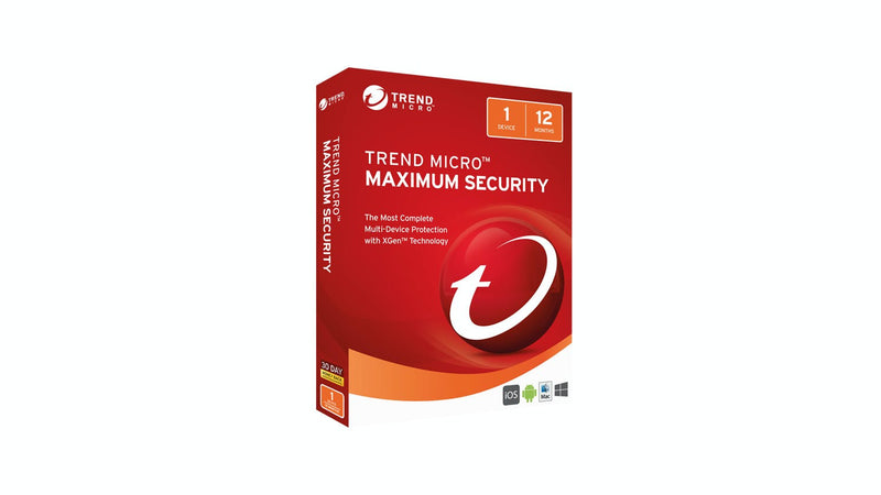 TREND MICRO TM MAX SECURITY (1 DEVICES) 12MTH