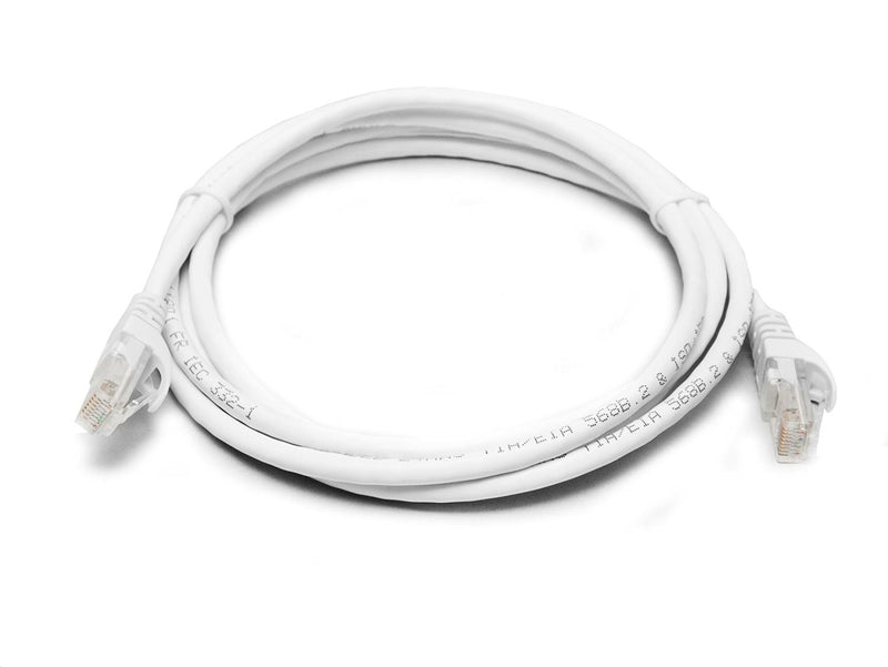 8WARE Cat 6a UTP Ethernet Cable, Snagless - 3m White