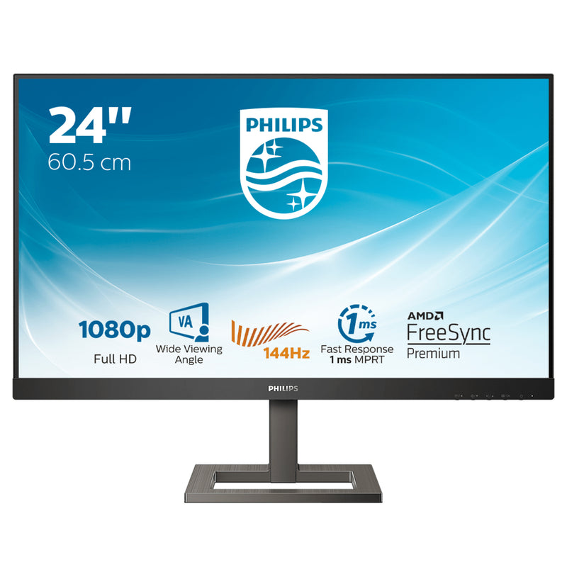 Philips E Line 242E1GAEZ LED display 60.5 cm (23.8") 1920 x 1080 pixels Full HD Black