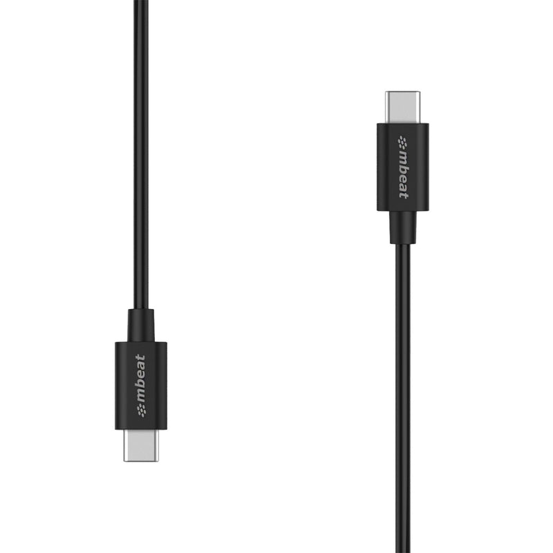 mBeat ® Prime 1m USB-C to USB-C 2.0 Charge And Sync Cable High Quality/Fast Charge for Mobile Phone Device Samsung Galaxy Note 8 S8 9 Plus LG Huawei
