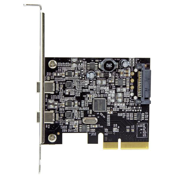 StarTech.com Dual-Port USB-C Card - 10Gbps per port - 2x USB-C - USB 3.1 - PCIe