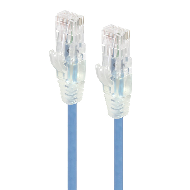 ALOGIC 2m Blue Series Alpha Ultra Slim Cat6 Network Cable, UTP, 28AWG, Retail