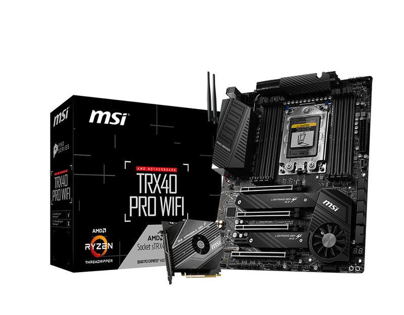 MSI TRX40 PRO WIFI motherboard AMD TRX40 Socket sTRX4 ATX