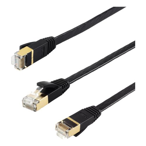 Edimax EA3-005SFA networking cable Black 0.5 m Cat7 U/FTP (STP)