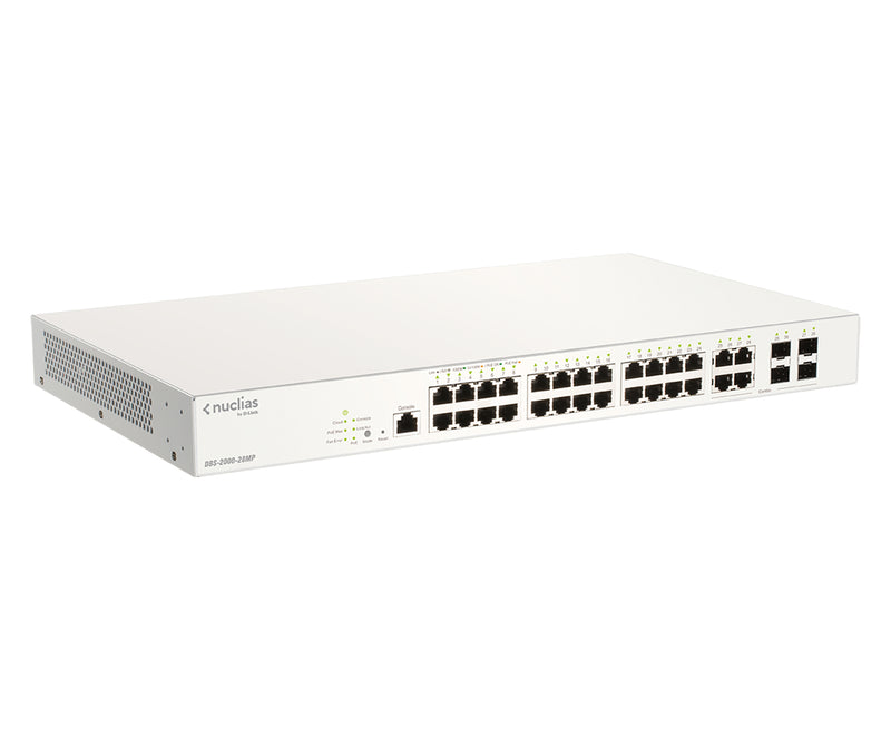 D-Link DBS-2000-28MP network switch Managed L2 Gigabit Ethernet (10/100/1000) Grey