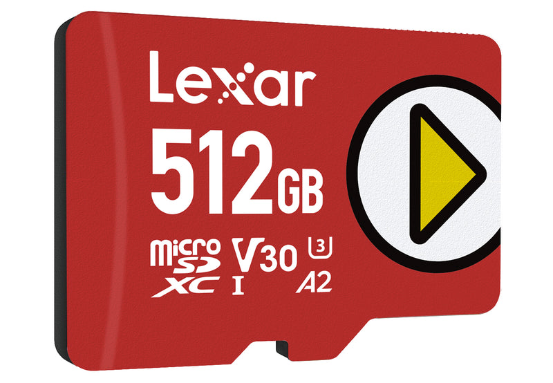 Lexar PLAY microSDXC UHS-I Card 512 GB Class 10