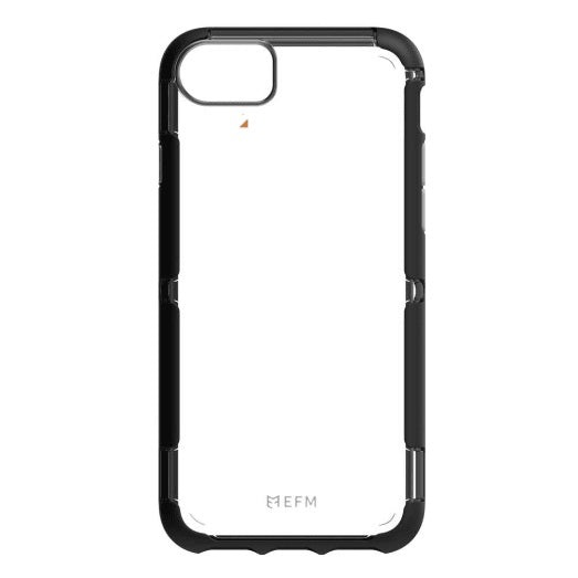 EFM Cayman Case for Apple iPhone SE (3rd & 2nd gen) and iPhone 6/6s/7/8 - Black/ Space Grey (EFCCAAE149BSG), Military Grade Protection