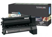 Lexmark 15G041C toner cartridge Original Cyan 1 pc(s)