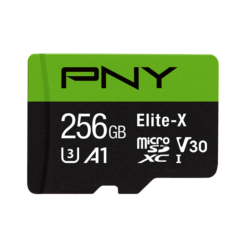 PNY Elite-X memory card 256 GB MicroSDXC Class 10 UHS-I