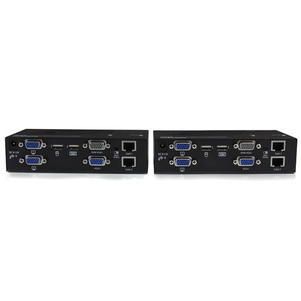 StarTech USB Dual VGA over Cat5 KVM Console Extender - 650 ft / 200m