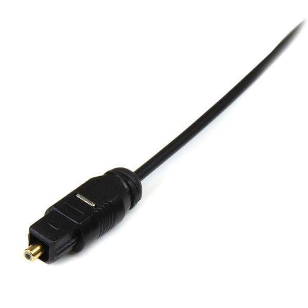 StarTech 15 ft Thin Toslink Digital Optical SPDIF Audio Cable