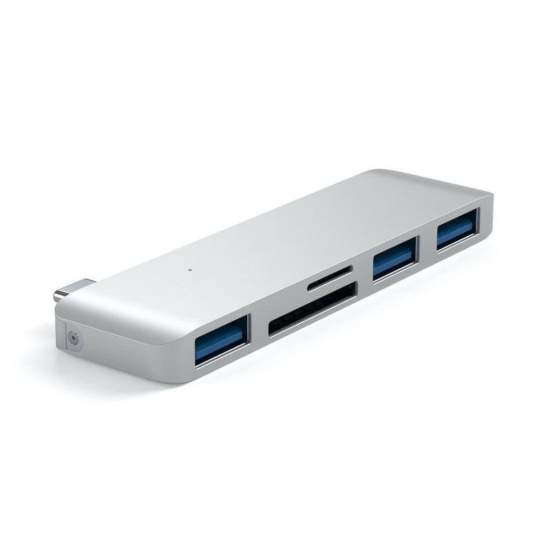 Satechi Type-C USB Combo Hub 12" 2015/2016/2017 MacBook Silver