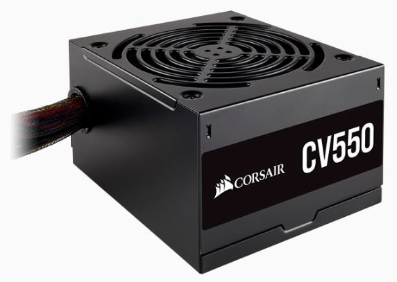 Corsair CV550 power supply unit 550 W 20+4 pin ATX ATX Black