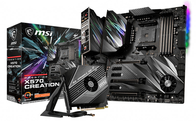 MSI Prestige X570 Creation AMD X570 Socket AM4 Extended ATX