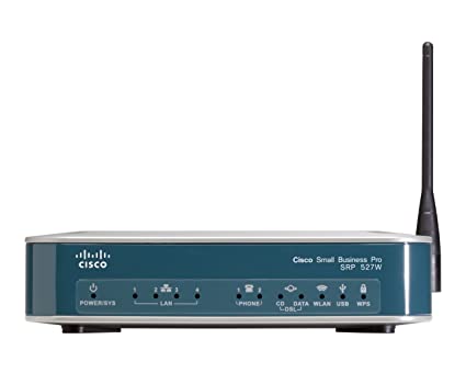 Cisco Small Business Pro SRP 527W Services Ready Platform - Wireless router + 4-port switch (SRP527W-K9-G4)