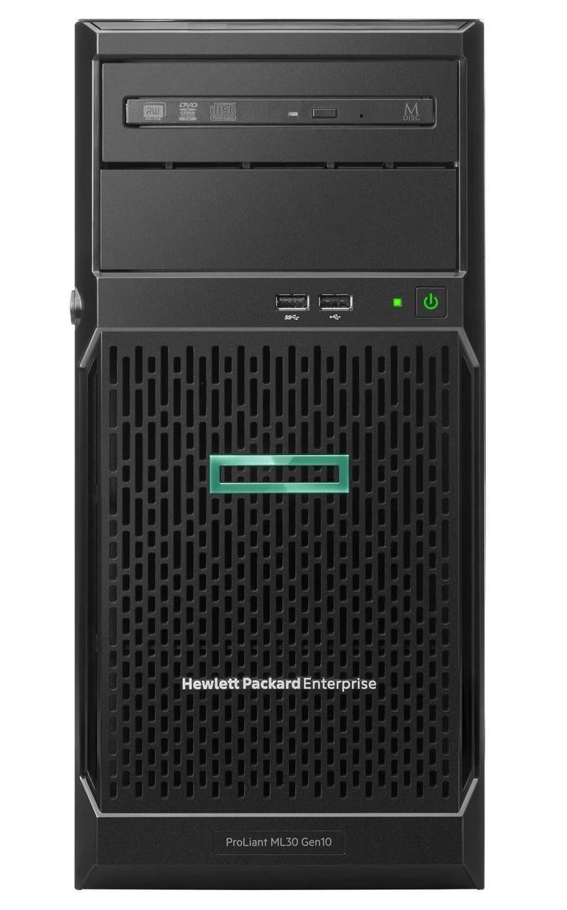 Hewlett Packard Enterprise ProLiant ML30 Gen10 server Tower (4U) Intel Xeon E 3.4 GHz 16 GB DDR4-SDRAM 500 W